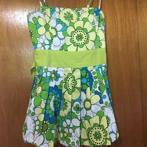 Beautiful spring color spaghetti strap top